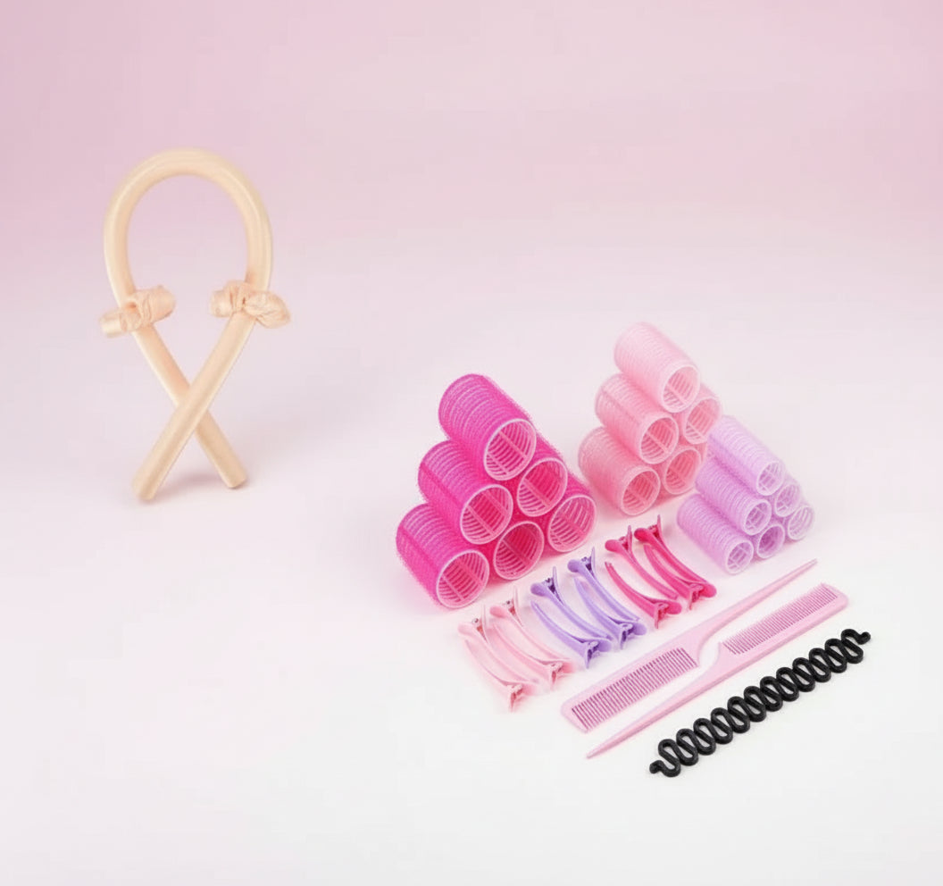 Heatless Curling Wand Headband